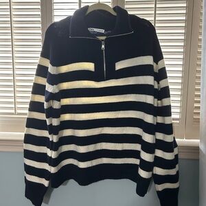 Zara striped sweater